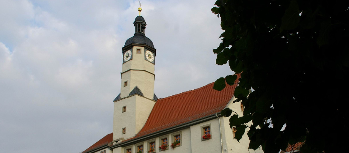 City Hall in Weissensee Thuringia
